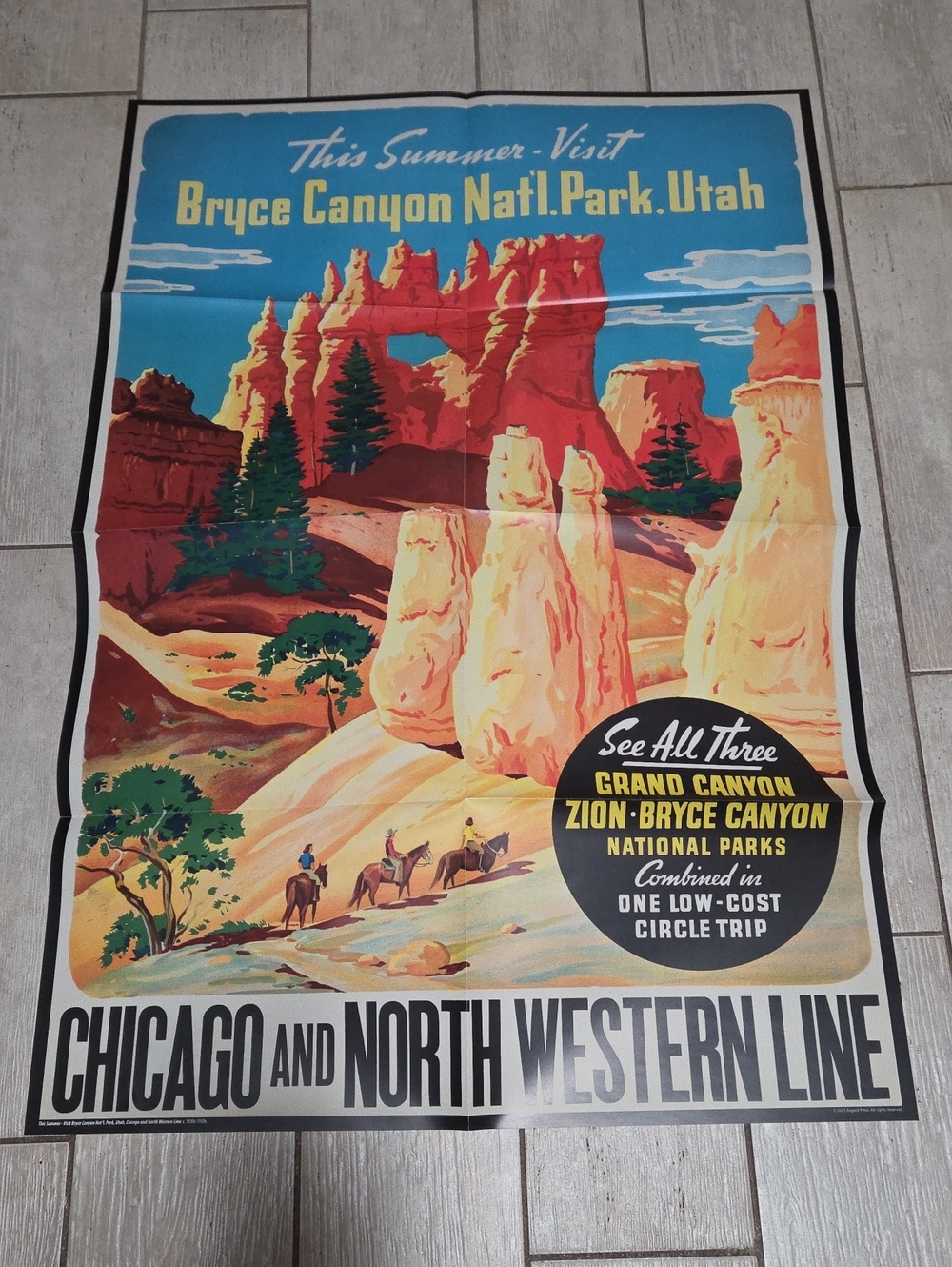 Dual Poster - Bryce Canyon National Park and The Postman Always Rings Twice